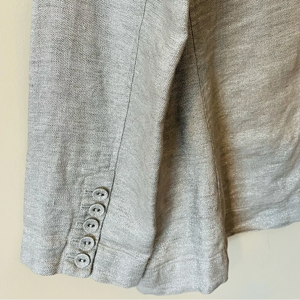 Eileen Fisher Linen Blazer Size Large - Picture 5 of 8